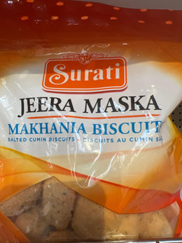 Surati Jeera Maska Makhania Biscuits 10.5 Oz