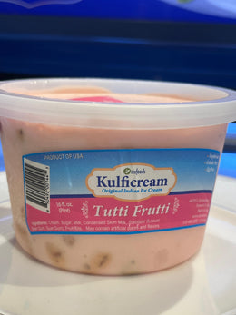Zeefoods Tutti Frutti Indian Ice Cream 16 Oz