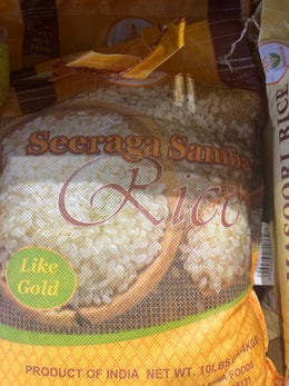 Shastha Food Seeraga Samba Rice 10 Lb