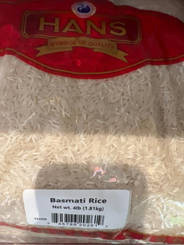 Hans Basmti Rice 4 Lb