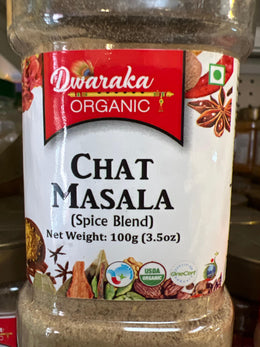 Dwarka Organic Chat Masala 3.5 Oz