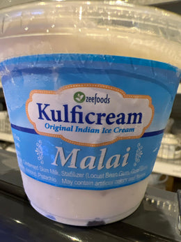 Zeefoods Malai Indian Ice Cream 5.5 Oz