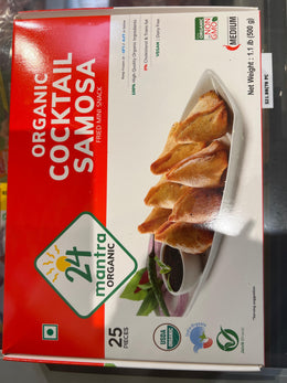 24 Mantra Organic Cocktail Samosa 25 Pc