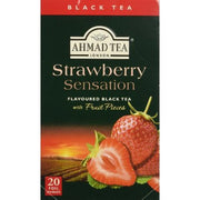 Ahmad Black Tea Strawberry Sensation 20 Each