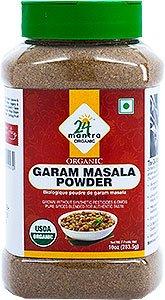 24 Mantra Organic Garam Masala Jar 10 Oz