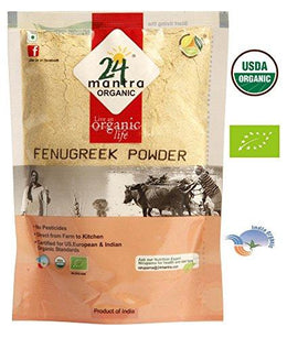 24 Mantra Organic Fenugreek (Methi) 7 Oz