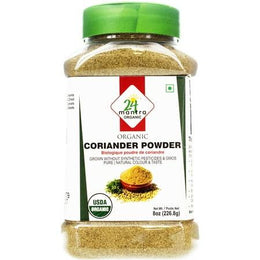 24 Mantra Organic Coriander Powder Jar 8 Oz