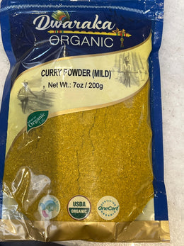 Dwaraka Organic Curry Powder Mild 200 G