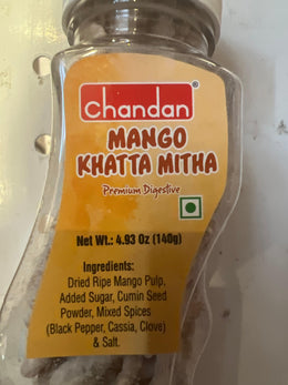 Chandan Mouth Freshener Mango Khatta Mitha Digestive Candies 160 G