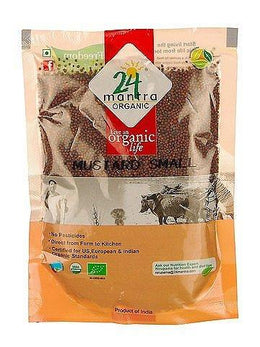 24 Mantra Organic Mustard Seeds Small 7 Oz