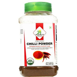 24 Mantra Organic Chilli Powder Jar 8 Oz