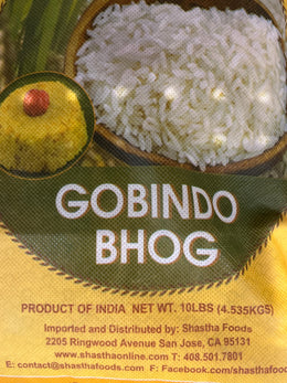 Shastha Gobind Bhog Rice 10 Lb