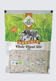 24Mantra Organic Whole Wheat Atta 2.2 Lbs