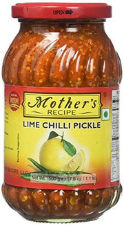 Mothers Lime Chilli Pickle 500 G