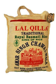 Lal Qilah Old Malai Basmati Rice 10 Lb