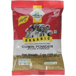 24 Mantra Organic Cumin Powder 7 Oz