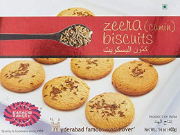 Karachi Bakery Zeera Cumin Biscuits 400 G (14.10 Oz)