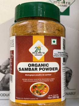 24 Mantra Organic Sambhar Powder 10 Oz