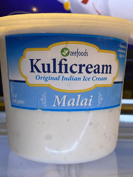 Zeefoods Malai Indian Ice Cream 64 Oz