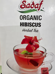 Sadaf Organic Chamomile Lemon Herbal Tea 18 Tea Bags