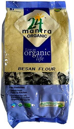 24 Mantra Organic Besan(Chickpea Flour) 2Lb