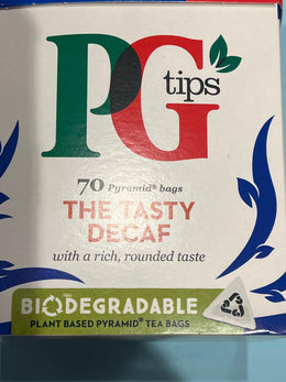 Pg Tips Decaf Tea 70 Tea Bags