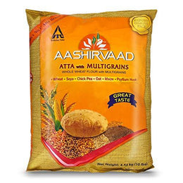 Aashirvaad Atta With Multigrains 10 Lb (4.54 Kg)