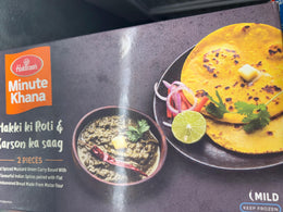 Haldiram Makki Di Roti With Saag