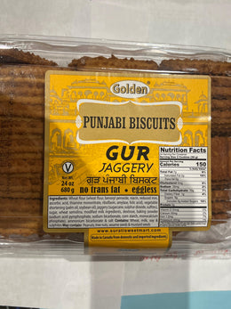 Goldenpunjabi Gur Biscuits 24 Oz