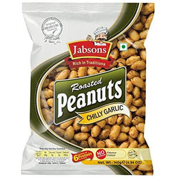 Jabsons Roasted Peanuts Chilly Garlic 140 G