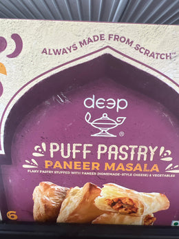 Deep Puff Pastry Paneer Masala 6Pcs