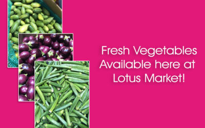 Fresh Vegetables at Lotus Market