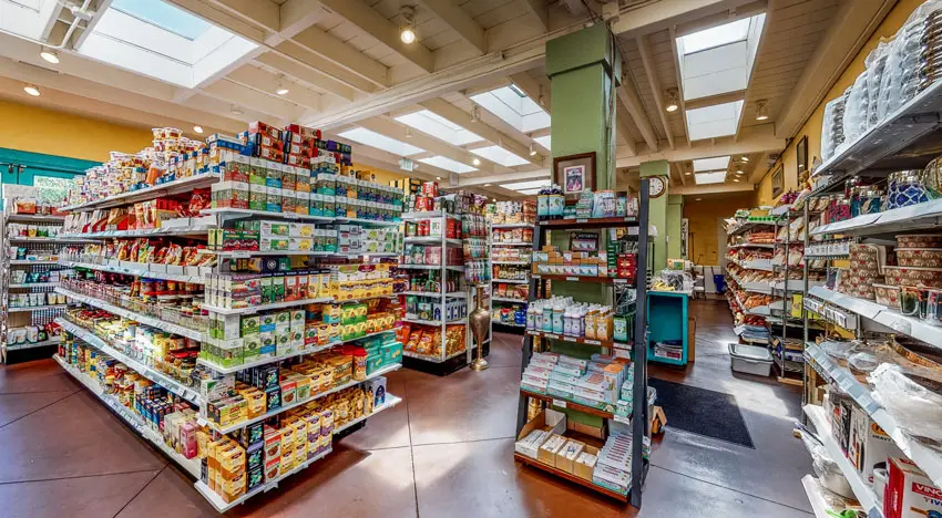 Lotus Market - Grocery Store interior