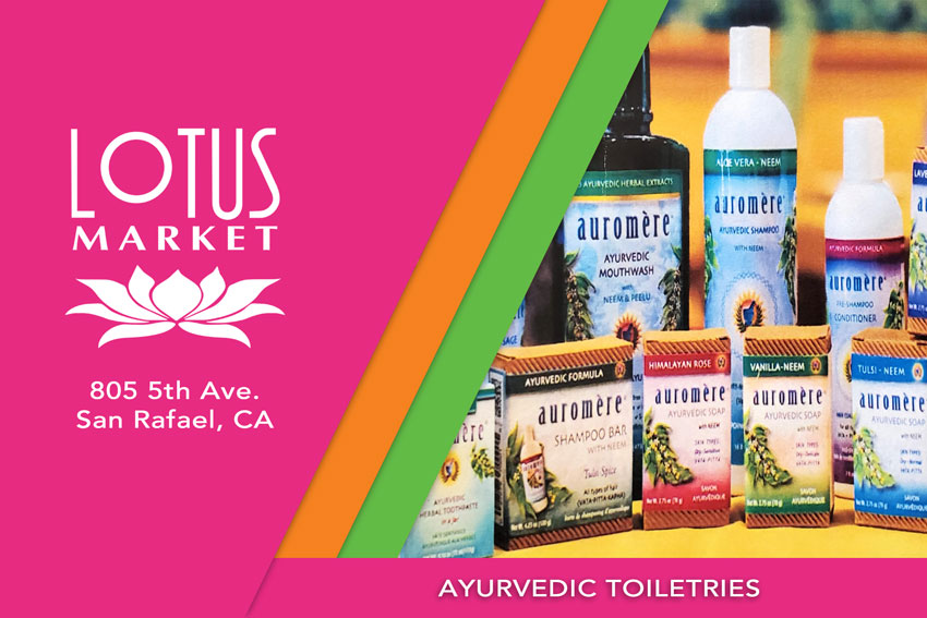 Ayurvedic Toiletries Available at Lotus Market