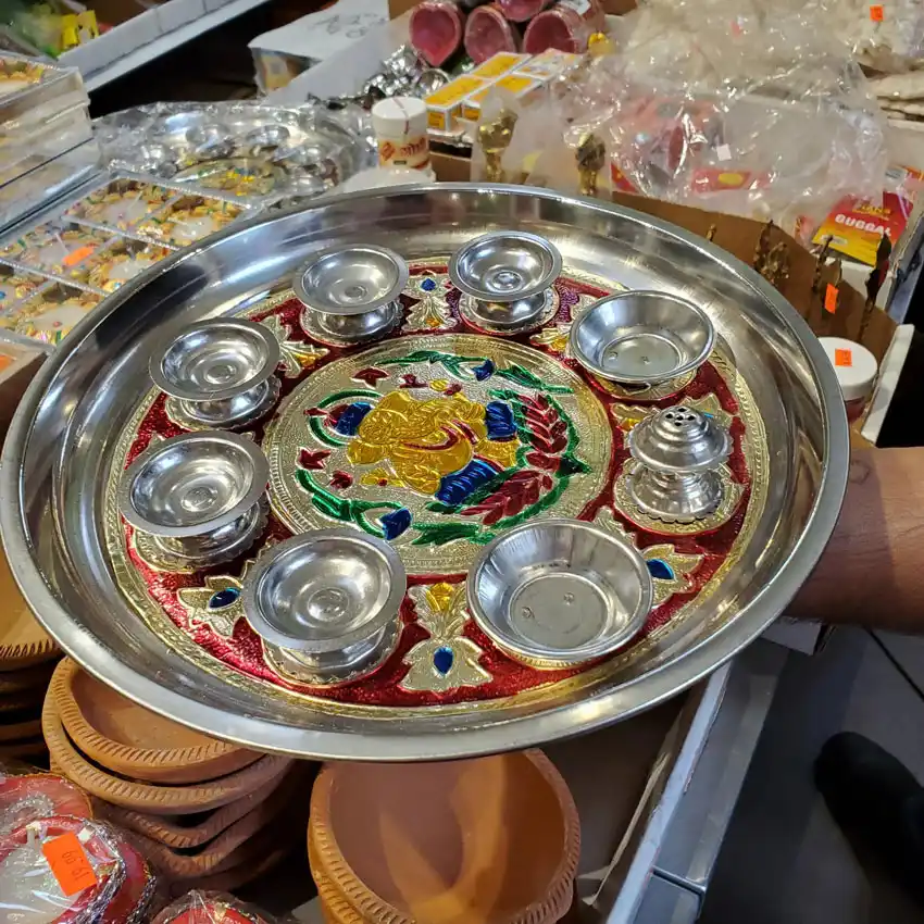 Lotus Market - Diwali Decorations and Items Available - Tray